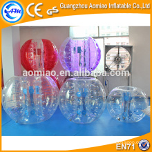 Crazy inflatable belly bump ball for adults, bumper ball soccer bubble